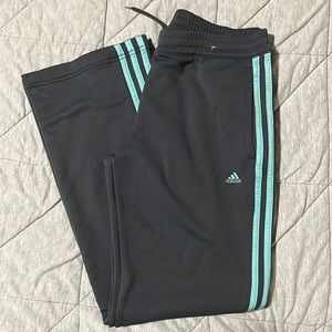 Grey adidas sweats size S